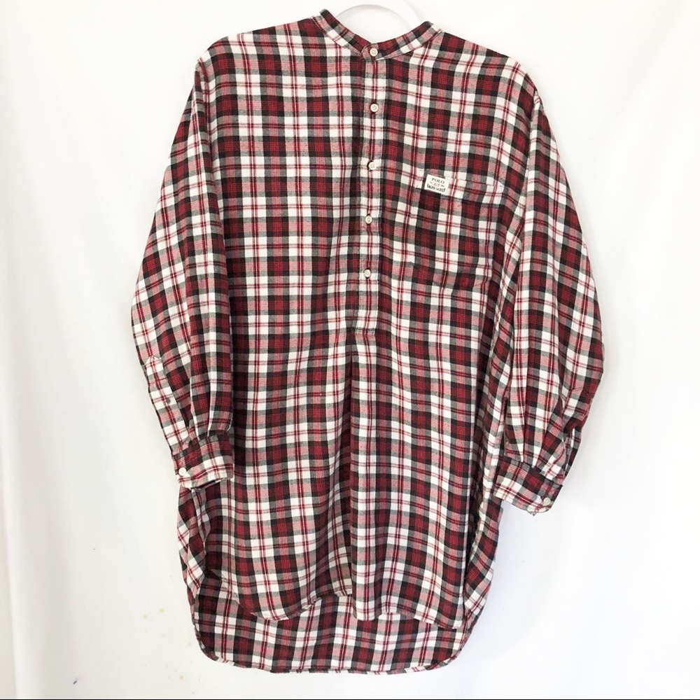 Polo Ralph Lauren 67 flannel shirt sz S red black